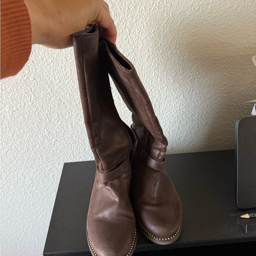 Brown Leather kidsBoots